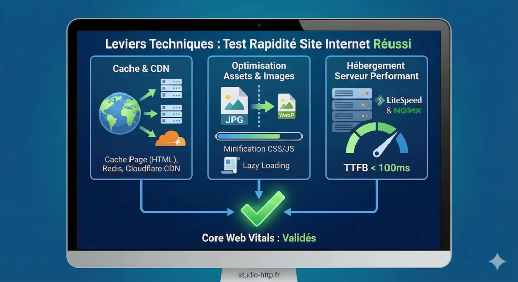 Leviers techniques optimisations core web vitals - Studio HTTP