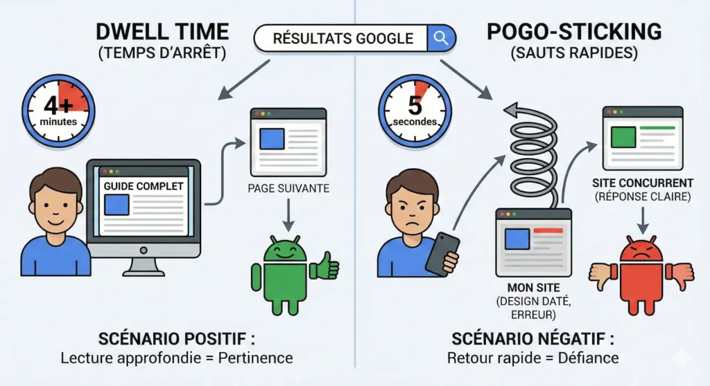 SXO - dwell time et pgo-sticking