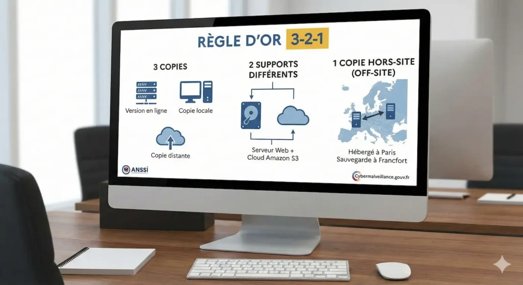 backup wordpress règle du 3-2-1